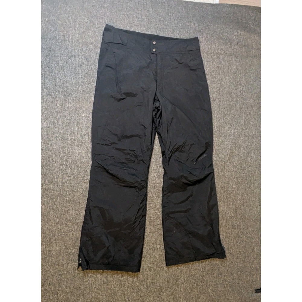 Columbia Snow Pants Men's Medium Black Ski‎ Snowboarding Cargo Waterproof Winter